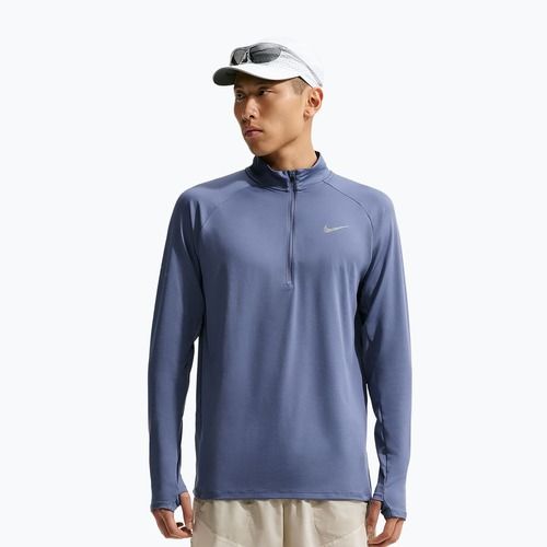 Bluză de alergare pentru bărbați Nike Stride 1/4 Zip Dri-Fit diffused blue