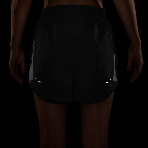 Pantaloni scurți de alergare pentru femei Nike Tempo Dri-Fit Unlined black/white/cool grey