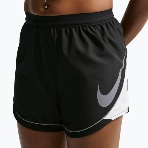 Pantaloni scurți de alergare pentru femei Nike Tempo Dri-Fit Unlined black/white/cool grey