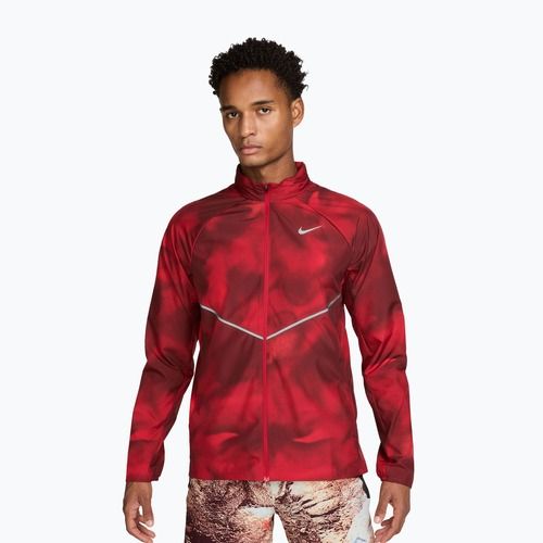 Geacă de alergare pentru bărbați Nike Miler light crimson/tough red