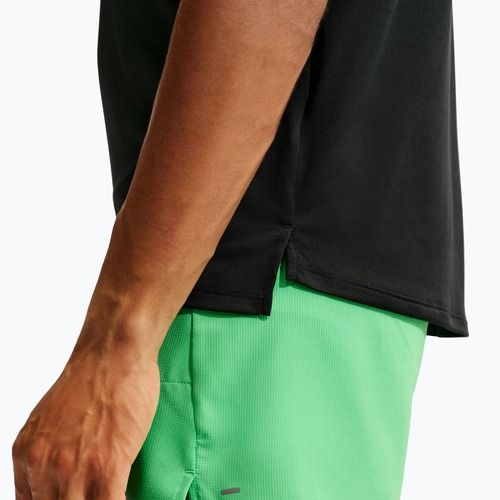 Tricou de alergare pentru bărbați Nike Stride black