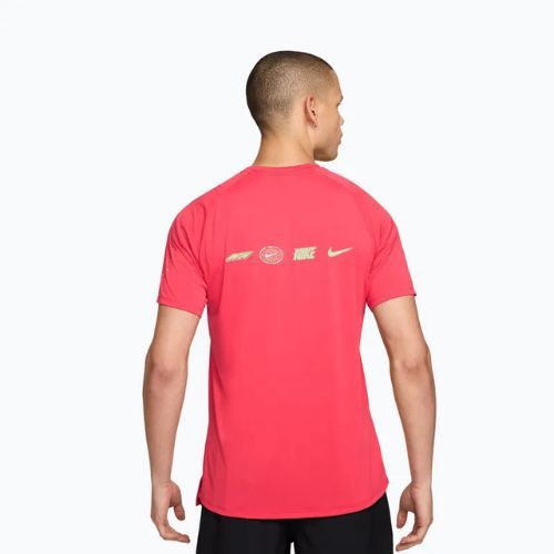 Tricou de alergare pentru bărbați Nike Stride fusion red