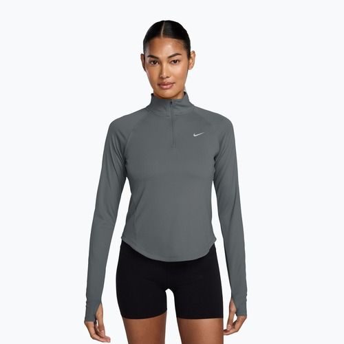 Bluză pentru femei de alergare Nike Tempo Dri-Fit 1/4 Zip cool grey