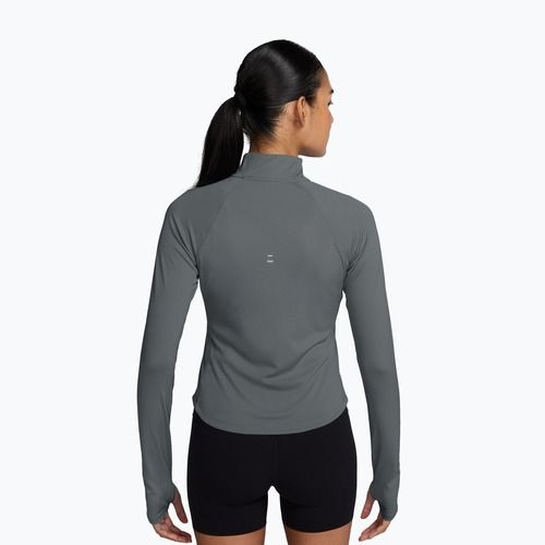 Bluză pentru femei de alergare Nike Tempo Dri-Fit 1/4 Zip cool grey
