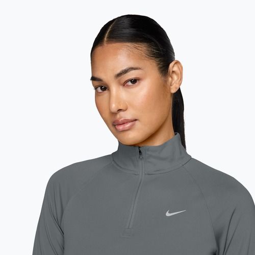 Bluză pentru femei de alergare Nike Tempo Dri-Fit 1/4 Zip cool grey