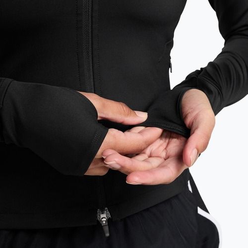 Bluză pentru femei de alergare Nike Swift Dri-Fit Full Zip black