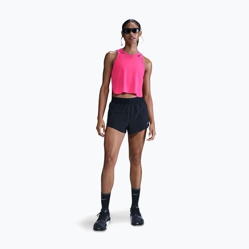 Tricou de alergare pentru femei Nike AeroSwift hyper pink/black