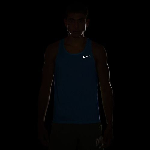 Tricou de alergare pentru bărbați Nike Fast Dri-Fit light current blue