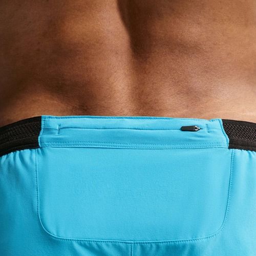 Pantaloni scurți de alergare pentru bărbați Nike AeroSwift light current blue/black