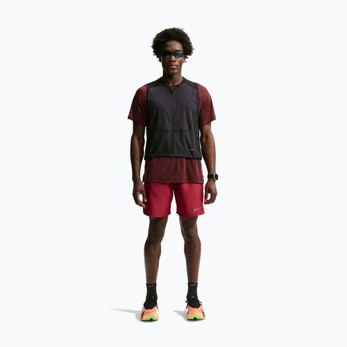 Pantaloni scurți de alergare pentru bărbați Nike Miler tough red/sport red