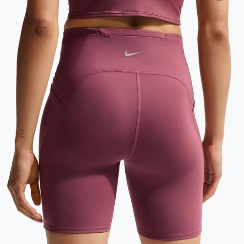 Pantaloni scurți de alergare pentru femei Nike Swift pink smoke