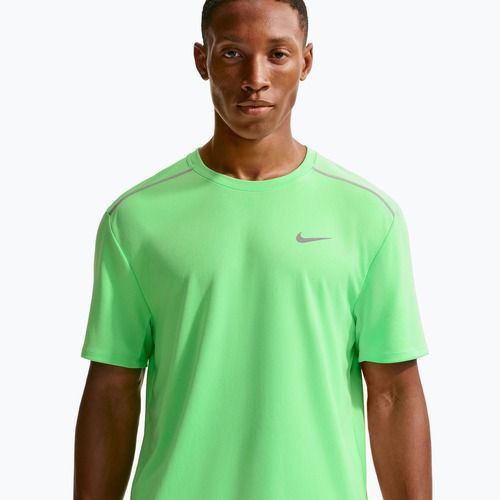 Tricou de alergare pentru bărbați Nike Miler Dri-Fit UV illusion green