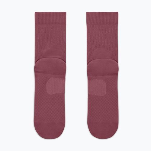Șosete Nike Run Midweight Crew pink smoke/pink rise/white