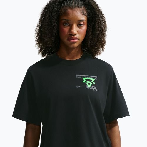 Tricou de alergare pentru femei Nike Swift Dri-Fit black/no color/illusion green