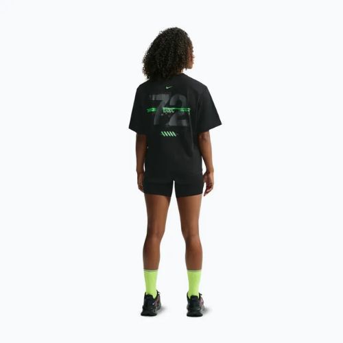 Tricou de alergare pentru femei Nike Swift Dri-Fit black/no color/illusion green