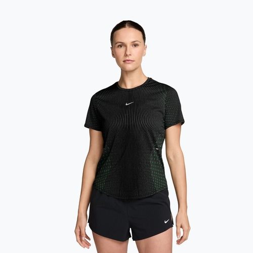 Tricou de alergare pentru femei Nike Swift Aero-Fit black/light green spark
