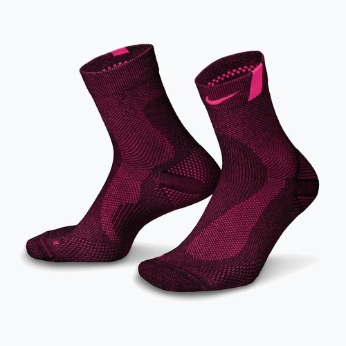 Șosete Nike Run Lightweight Micro Crew Black/Hyper Pink/Hyper Pink