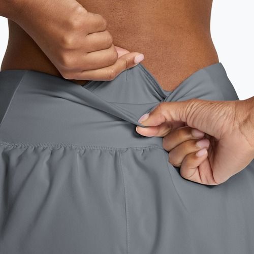 Pantaloni scurți de alergare pentru femei Nike Tempo Flow cool grey/cool grey