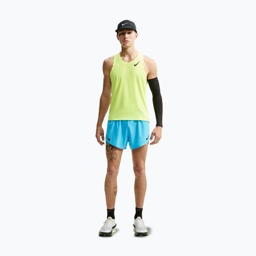 Pantaloni scurți de alergare pentru bărbați Nike AeroSwift light current blue/black