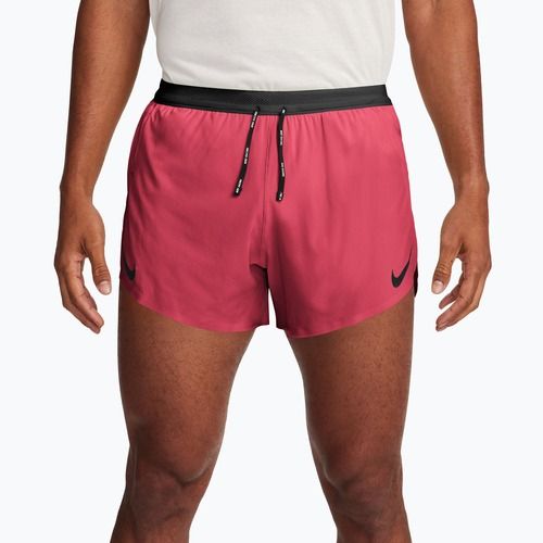 Pantaloni scurți de alergare pentru bărbați Nike AeroSwift fusion red/black