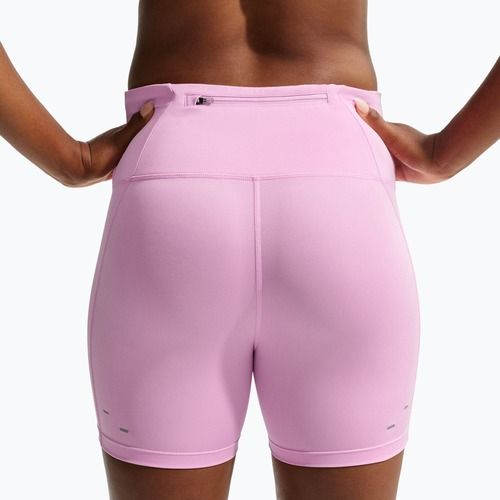 Pantaloni scurți de alergare pentru femei Nike Tempo pink rise