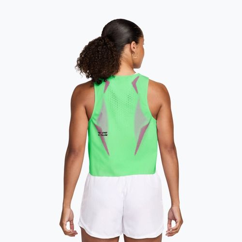Tricou de alergare pentru bărbați Nike AeroSwift illusion green/black/black