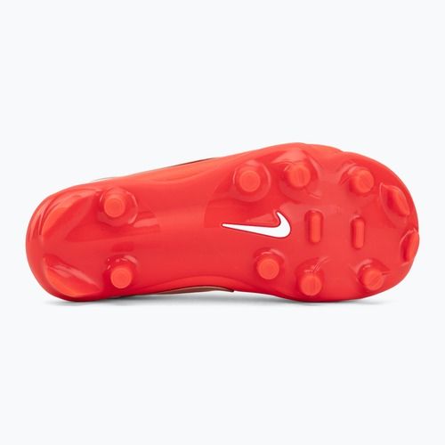 Încălțăminte de fotbal pentru copii Nike Jr. Tiempo Maestro Academy white/bright crimson/blur