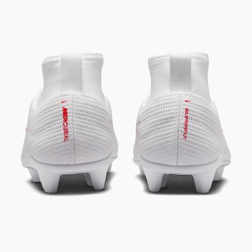 Încălțăminte de fotbal pentru copii Nike Jr. Mercurial Superfly 11 Club white/bright crimson/blur