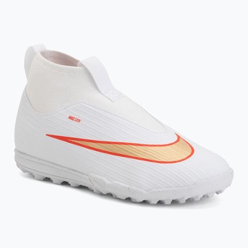 Încălțăminte de fotbal pentru copii Nike Jr. Mercurial Superfly 11 Academy white/bright crimson/blur