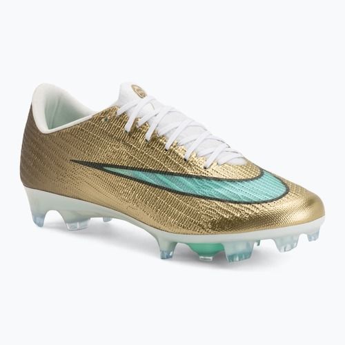 Încălțăminte de fotbal pentru bărbați Nike Mercurial Superfly 11 Elite "Kylian Mbappé" metallic gold/green glow