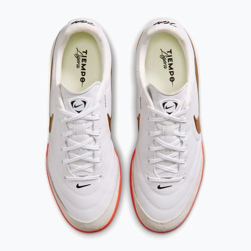 Încălțăminte de fotbal pentru bărbați Nike Tiempo Ligera Pro White/Bright Crimson/Blur