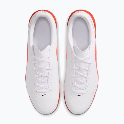 Încălțăminte de fotbal pentru bărbați Nike Tiempo Maestro Club White/Bright Crimson/Blur