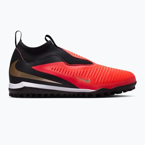 Încălțăminte de fotbal pentru copii Nike Jr. Phantom 6 High Club bright crimson/bright crimson/black