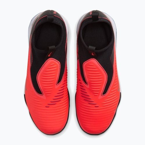 Încălțăminte de fotbal pentru copii Nike Jr. Phantom 6 High Academy bright crimson/bright crimson/black