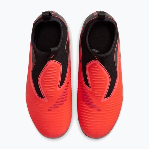 Încălțăminte de fotbal pentru copii Nike Jr. Phantom 6 High Academy Bright Crimson/Bright Crimson/Black