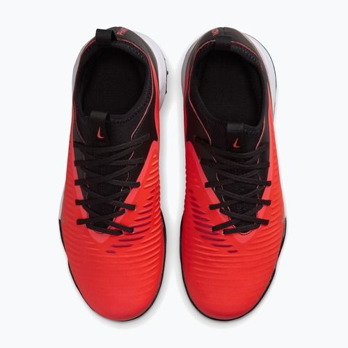 Încălțăminte de fotbal pentru copii Nike Jr. Phantom 6 Low Academy Bright Crimson/Bright Crimson/Black