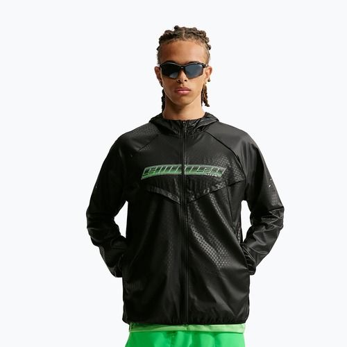 Geacă de alergare pentru bărbați Nike Stride Dri-Fit black