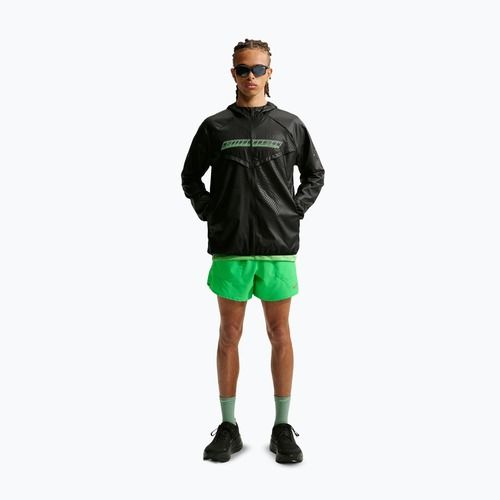 Geacă de alergare pentru bărbați Nike Stride Dri-Fit black