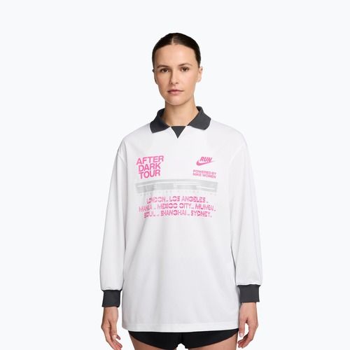 Longsleeve de alergare pentru femei Nike After Dark Tour white/anthracite