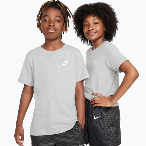 Tricou pentru copii Nike Sportswear dark grey heather
