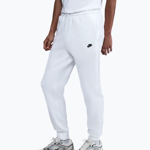 Pantaloni pentru bărbați Nike Club Jogger white/white/black