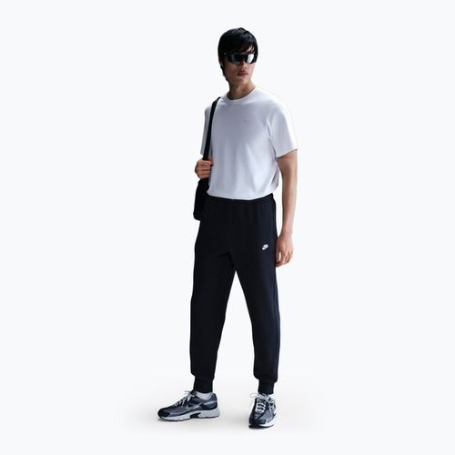 Pantaloni pentru bărbați Nike Club Jogger obsidian/obsidian/white