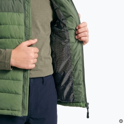 Vesta fără mâneci pentru copii KADVA Cryon JR verde