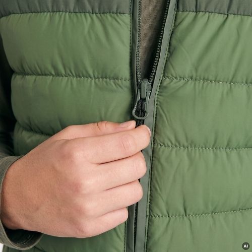 Vesta fără mâneci pentru copii KADVA Cryon JR verde
