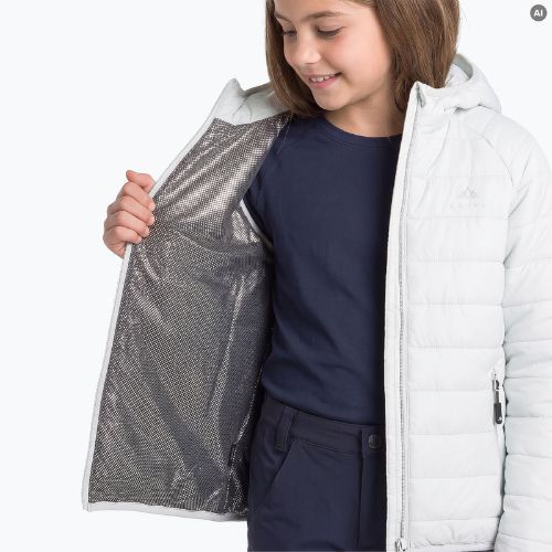 Geacă pentru copii KADVA Litey JR albă