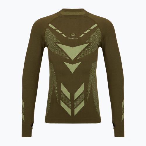 Set de lenjerie termoactivă pentru bărbați KADVA Alpinestep Thermo SH Light Plus Set Green
