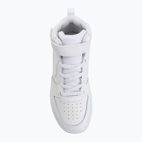 Încălțăminte pentru copii Nike Court Borough Mid 2 white/white/white