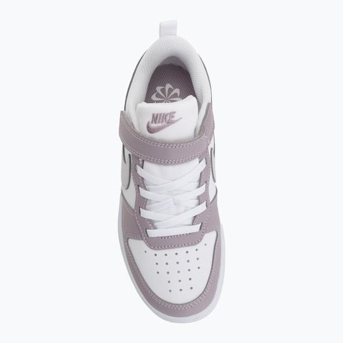 Încălțăminte pentru copii Nike Court Borough Low Recraft white/plum fog/white/venice