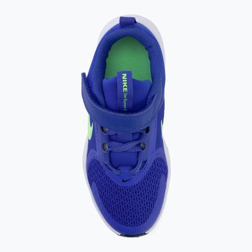 Încălțăminte pentru copii Nike Star Runner 5 racer blue/midnight navy/illusion green