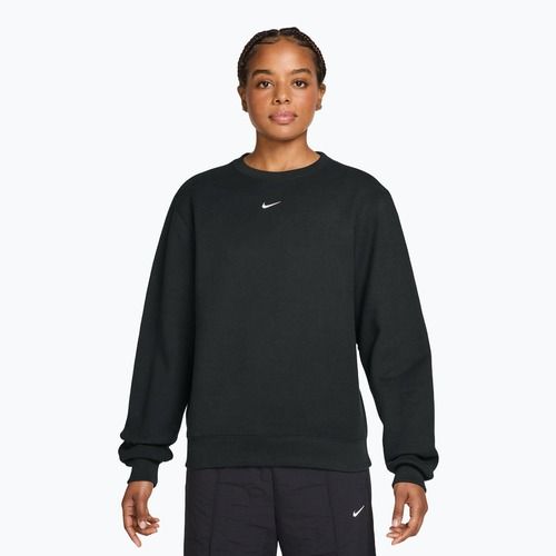 Bluză pentru femei Nike Studio Fleece total black/sail